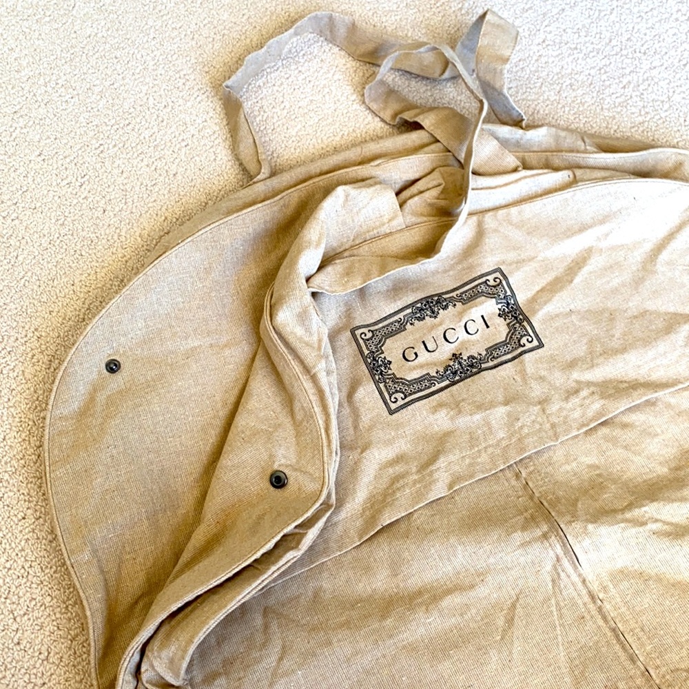Gucci garment bag. Brand new.